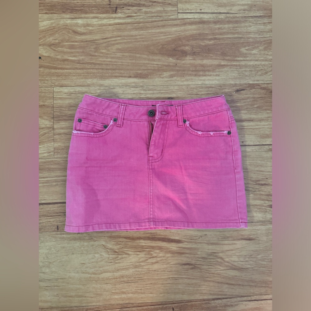 Pink Mini Skirt